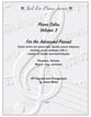 Volume 3 Piano solos for the Advanced Pianist piano sheet music cover